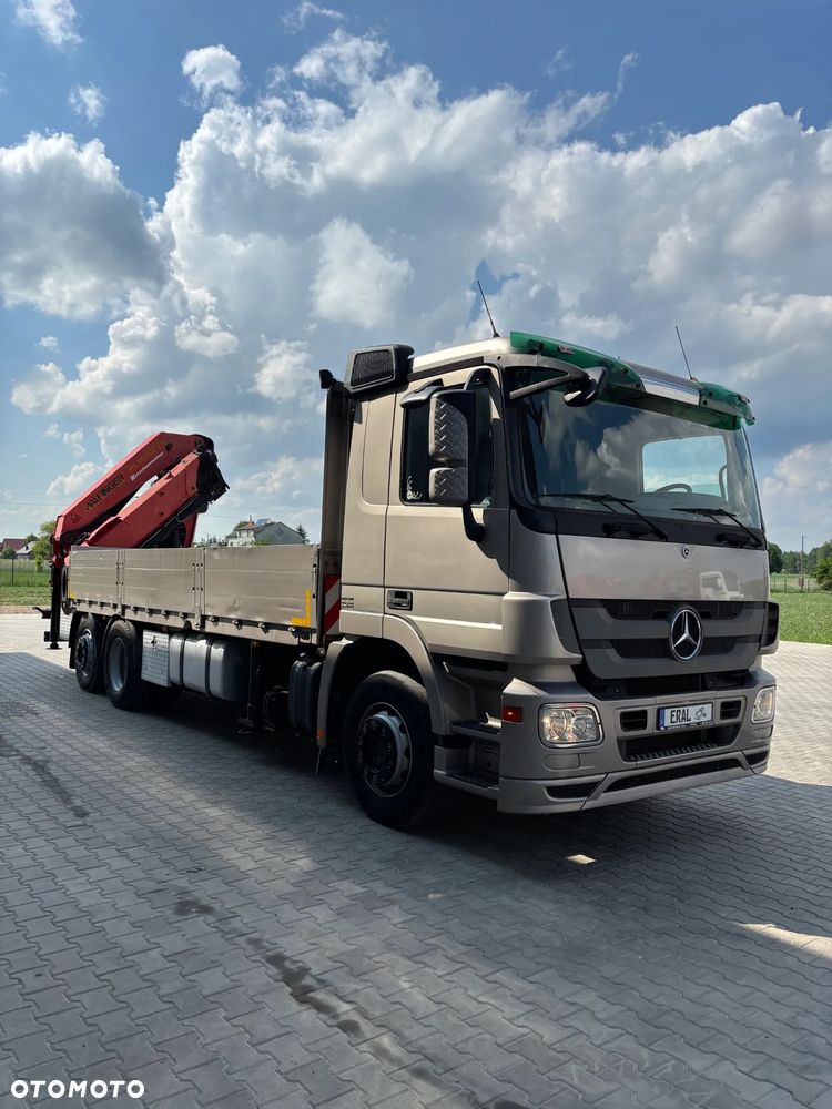 Mercedes-Benz Actros 2644 6x2 Palfinger PK 50002 do kontenerów sprowadzony z Niemiec idealny - 2