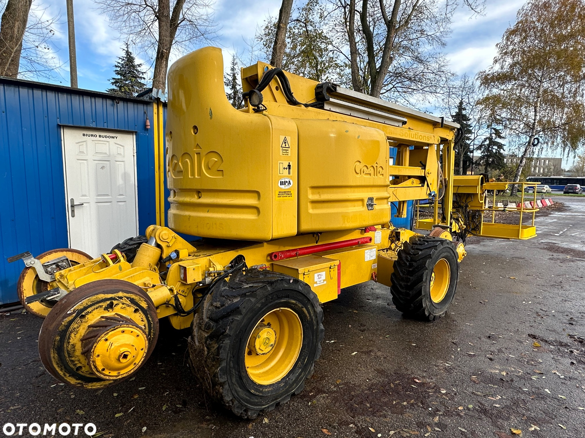 Genie Z60/34 Rexquote Accesrailer dwudrogowa zwyżka na tory podnośnik koszowy - 2