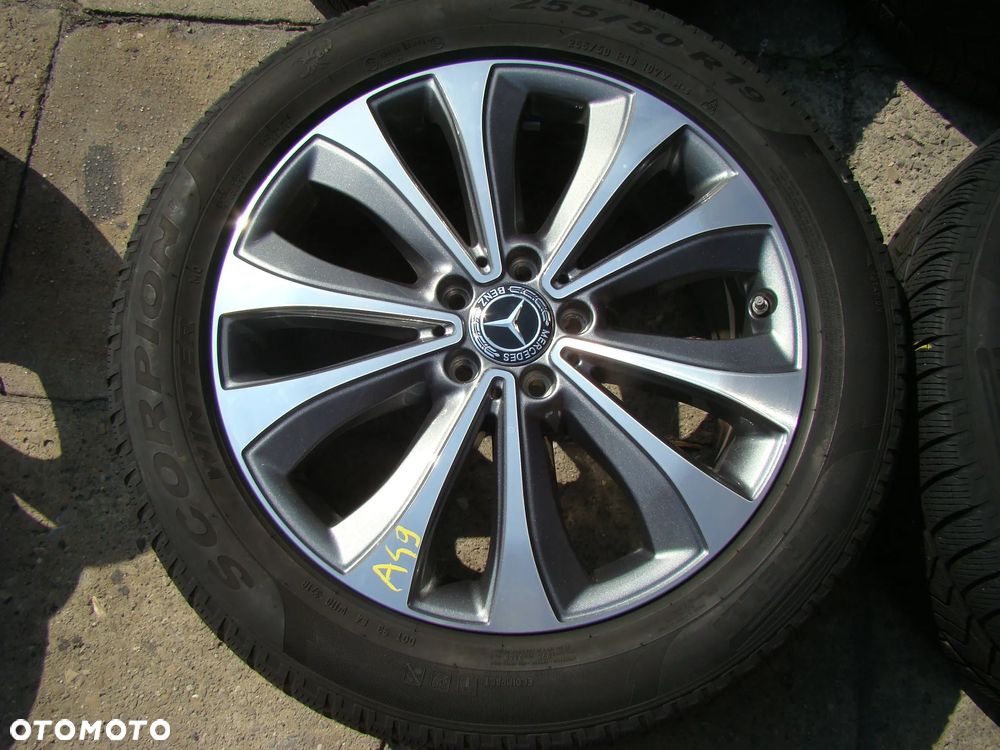 a49 5x112 Mercedes GLE W166 V167 ML W166 W164 R W251 8jx19 opony zima 255/50 R19 - 2