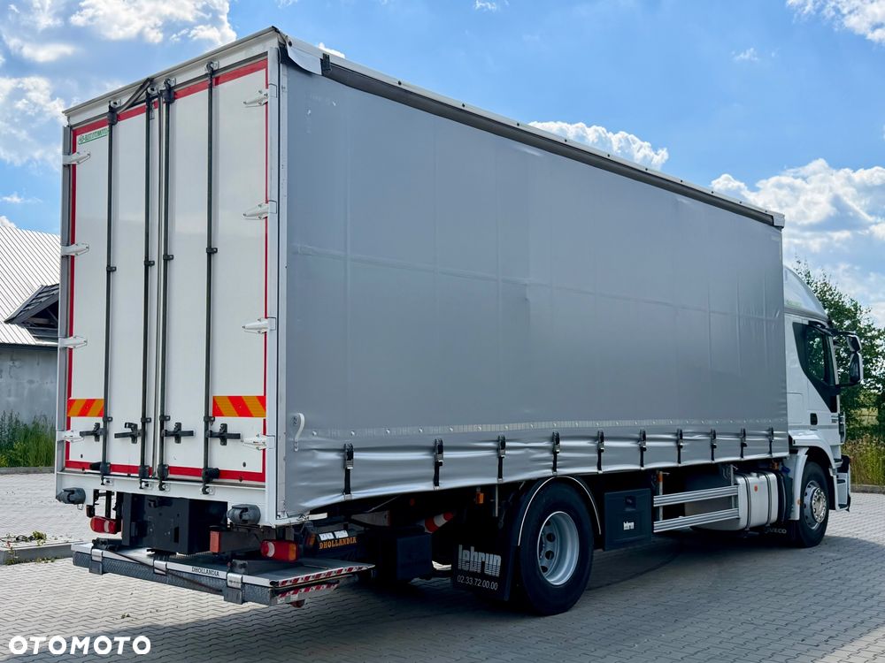 Iveco STRALIS 330 / FIRANKA / WINDA / AUTOMAT / E6 / ZSUWANY DACH / 7.5 M DŁUGOŚCI / SPROWADZONY - 5