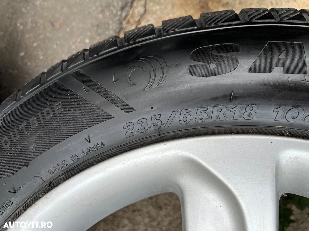 Jante Orginale AUDI R18 cu anvelope iarna jante audi cu anvelope iarna 235-55-18 impecabile - 7