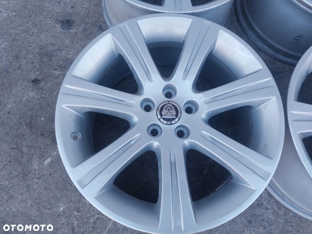 JAGUAR XF S-TYPE F PACE XE FELGI ALUMINIOWE R18 8.5J ET49 5X108 OE JAGUAR 6W83-1007-AB PROSTE! - 2