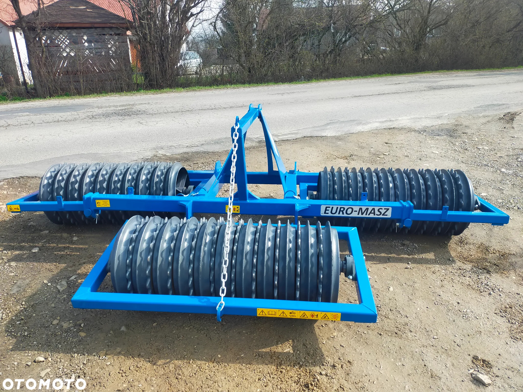 WAŁ POSIEWNY Zawieszany / Ciągany / Pierścienie Cambridge EURO-MASZ 3m / 3,4m - 12