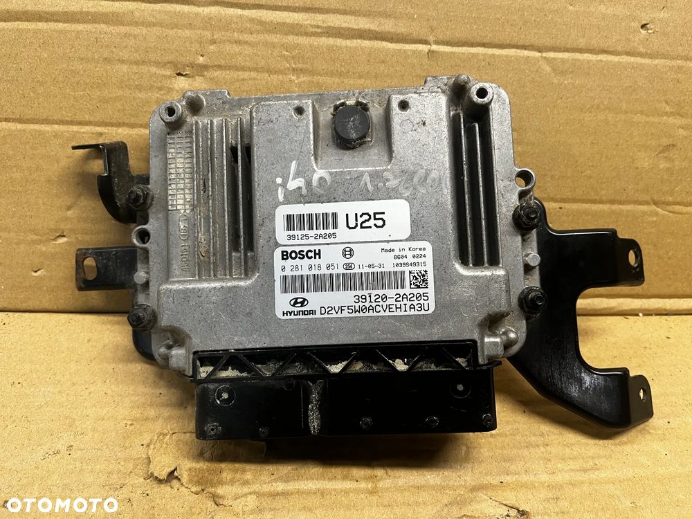 STEROWNIK SILNIKA KOMPUTER 39125-2A205 HYUNDAI I40 1.7 CDRI - 1