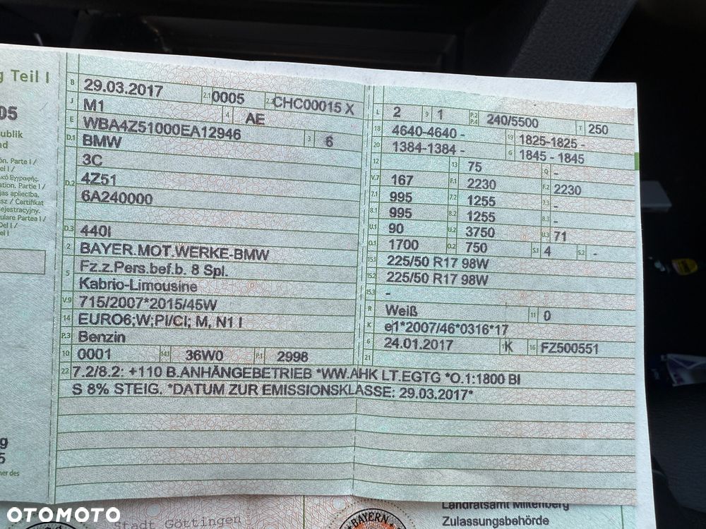 BMW Seria 4 440i Sport-Aut Sport Line - 32