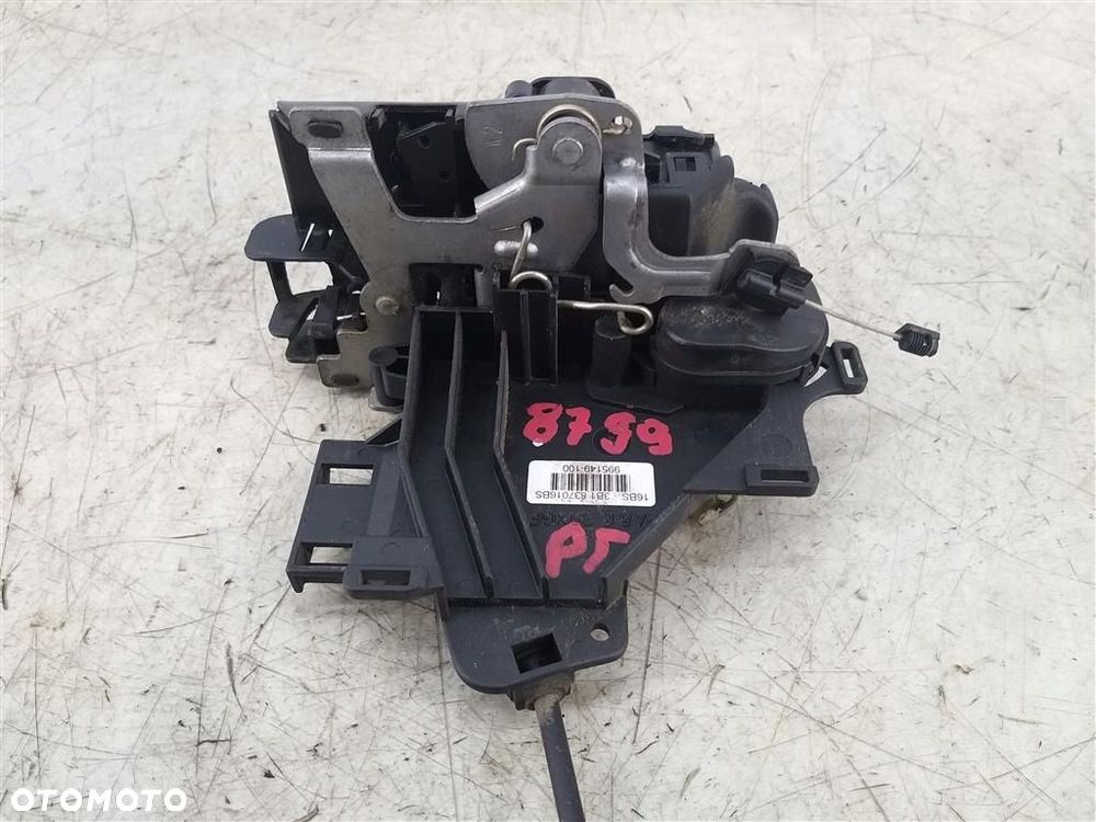 Zamek drzwi tył prawy VW Transporter T5 2003-2009 3B1837016BS - 4