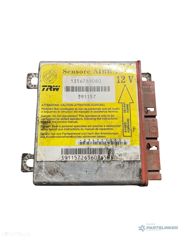 Modul/unitate de control airbaguri PEUGEOT BOXER Bus 2005 - > 1356789080 - 1