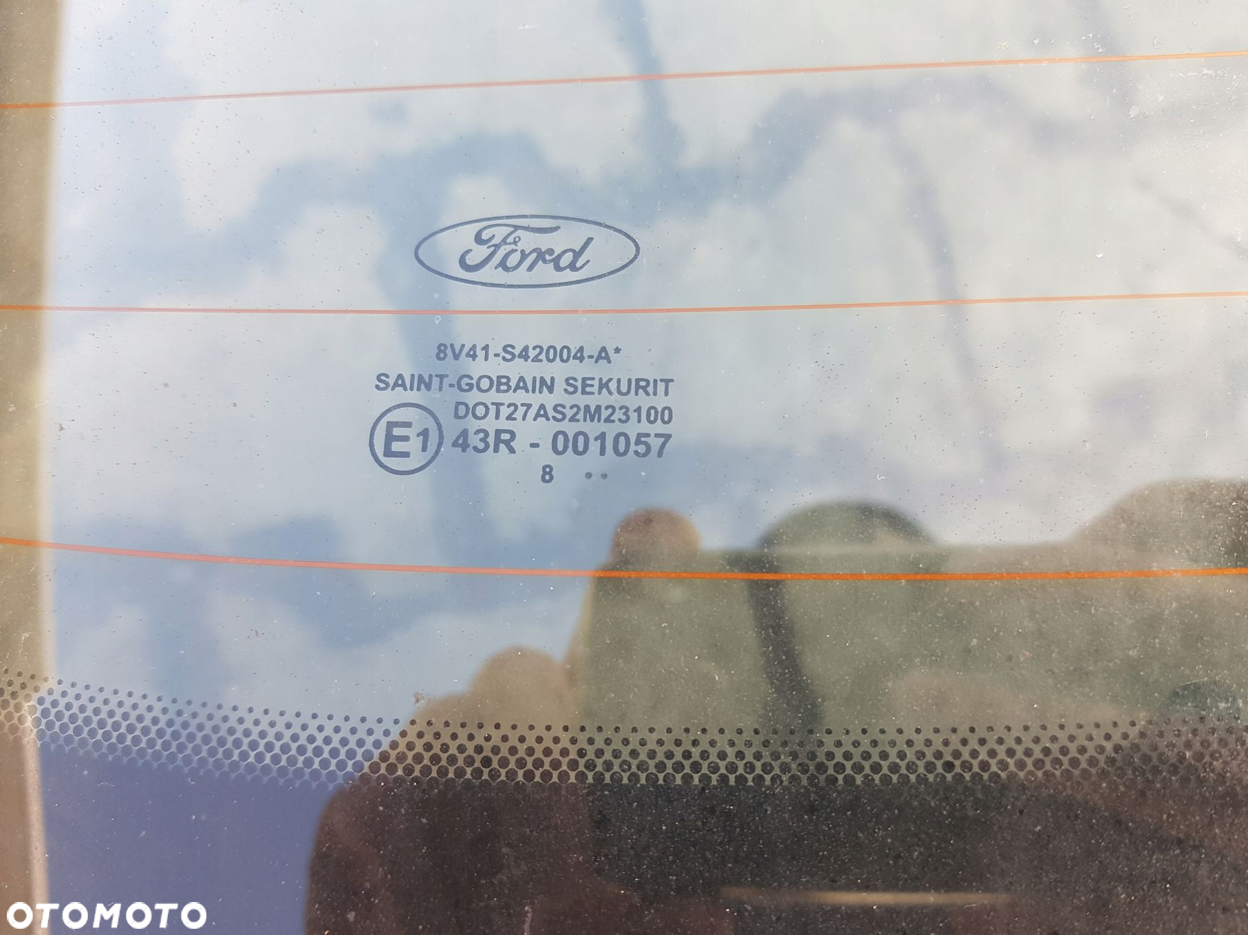 FORD KUGA MK1 08-12r KLAPA BAGAŻNIKA TYŁ H8 - 4
