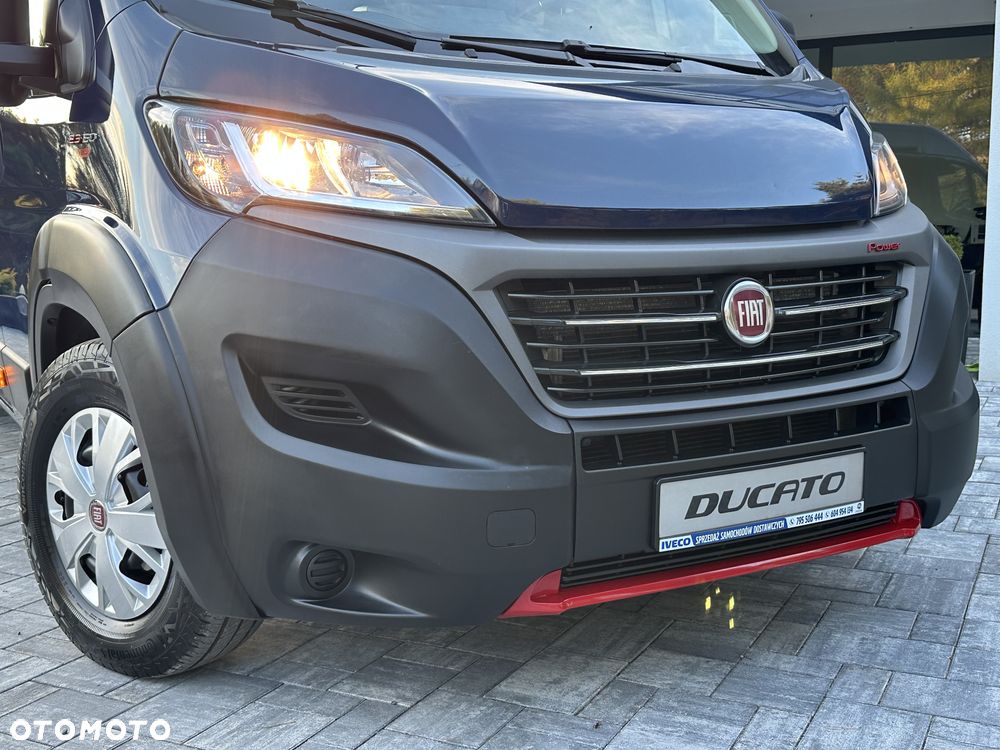 Fiat Ducato L4H2 Brygadowy 7 osób / Bogate wyposażenie / 2.3 POWER 160 KM / Wzmacniany Heavy / DMC 3500kg / Atrakcyjny wygląd / Salon PL / FV23% - 35