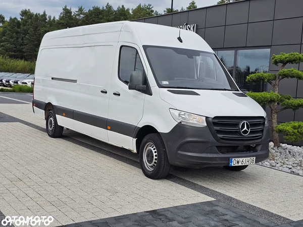 Mercedes-Benz SPRINTER MAXI MAX Długi Wysoki Salon Polska Pierwszy i Jedyny Właściciel SERWISOWANY Lekko Uszkodzony I Wystawiamy Fakturę Vat 23% I  /// GWARANCJA