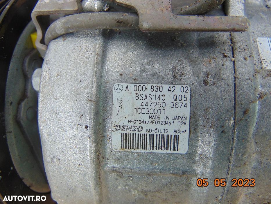 Compresor clima Mercedes 2.0 benzina cla gla glb x247 x156 x157 w247 w - 2
