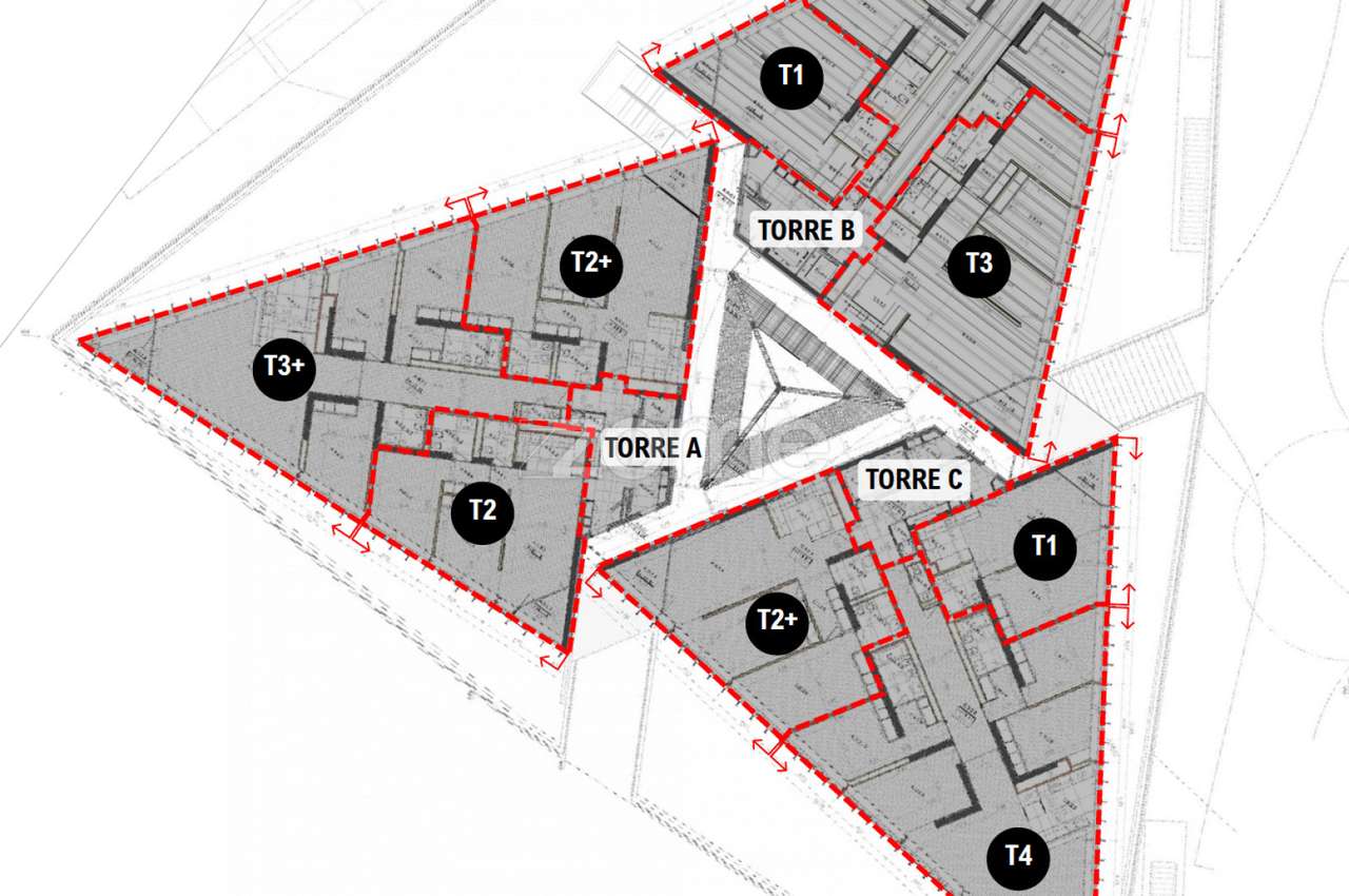 Oportunidade Exclusiva: Apartamento T2 de Luxo no Empreendimento Torre - Grande imagem: 5/8