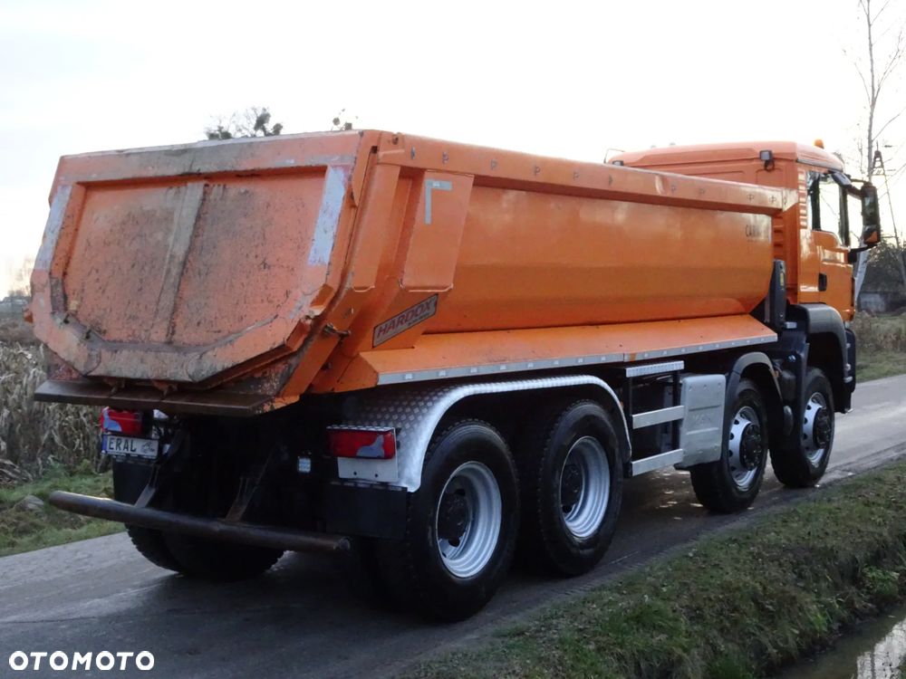 MAN TGS 41.460 Mulda Kipper Carnehl  8x8 idealny stan DMC 41T - 5
