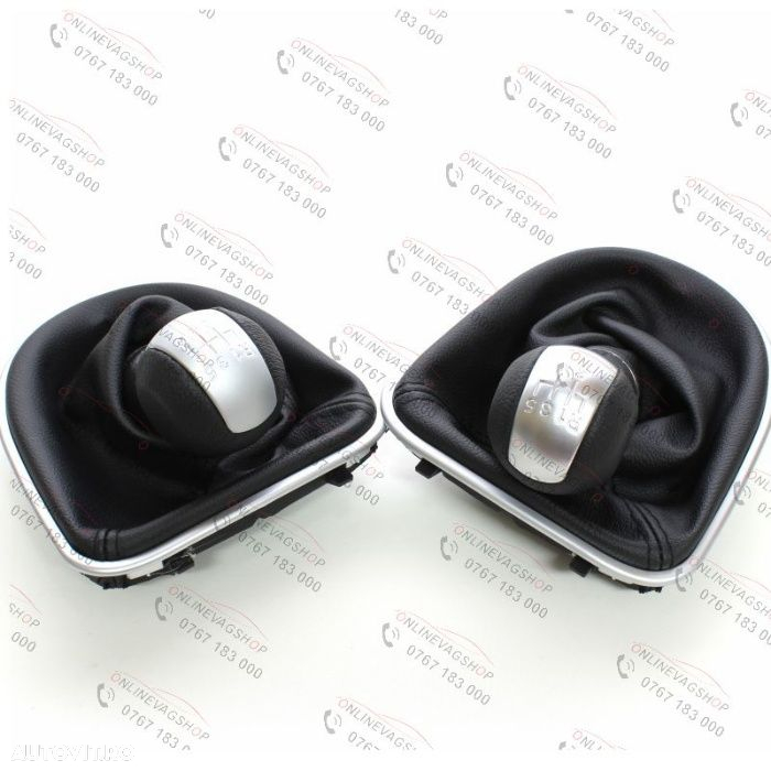 Nuca piele cu manson schimbator 5-6 viteze Seat Leon 1P, Altea, Toledo - 2