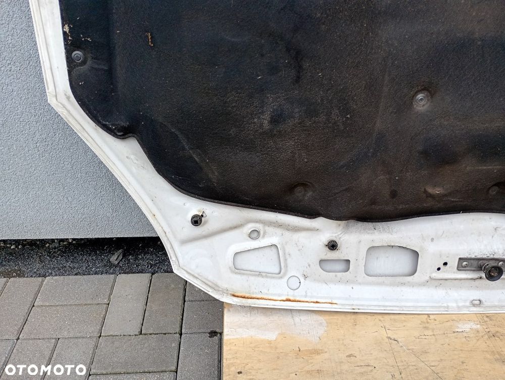 maska przednia pokrywa silnika biała vw crafter 2E0 2006-2017 - 12