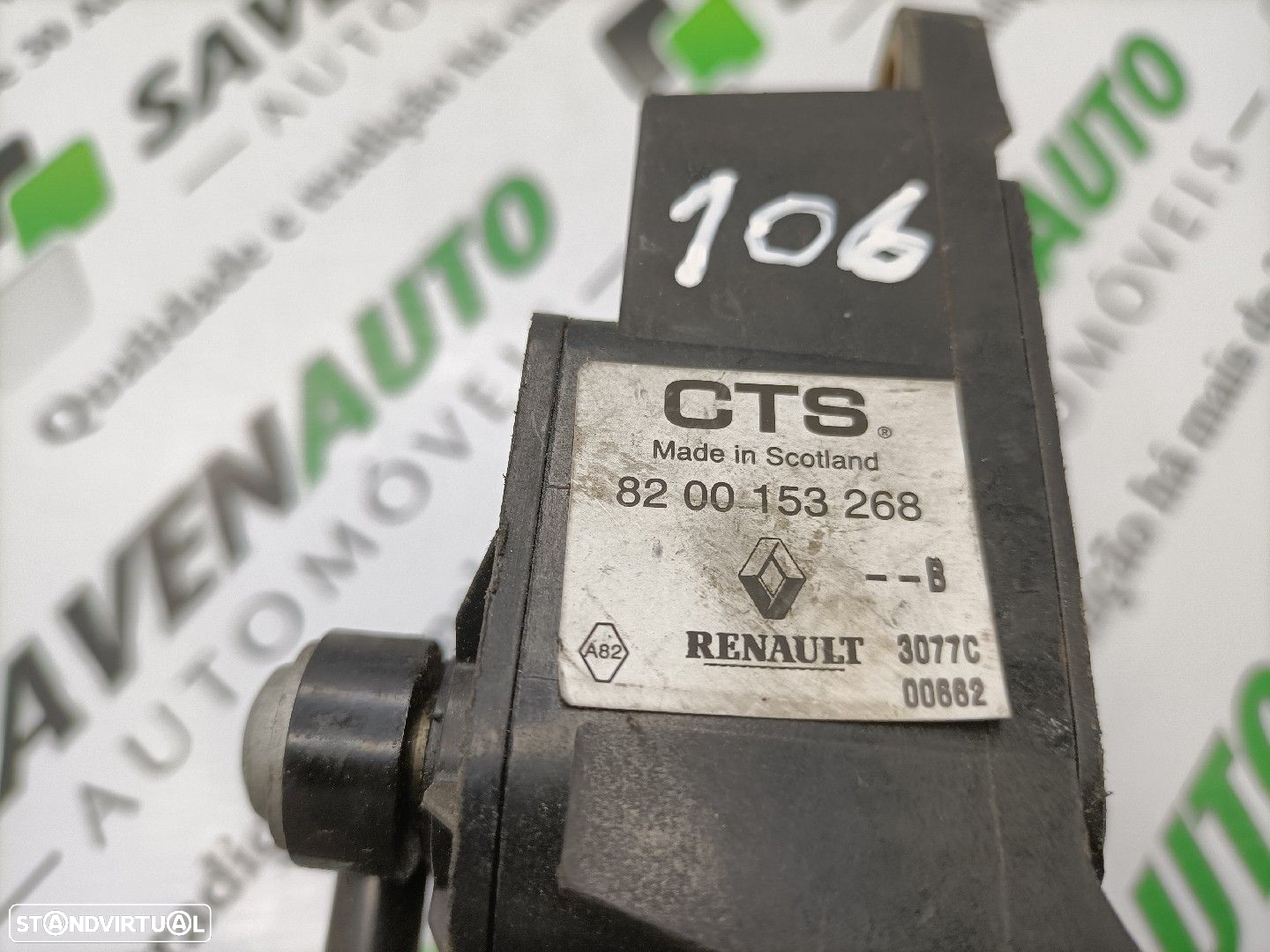 Pedal Acelerador / Acelarador / Potenciómetro Renault Megane Ii (Bm0/1 - 3