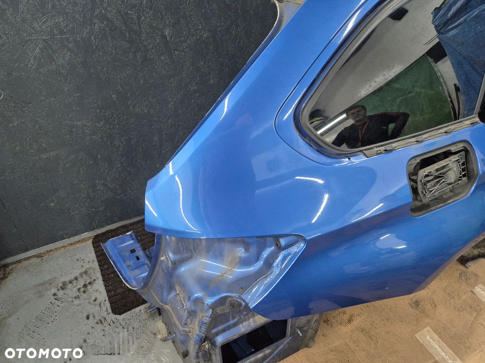 BMW 3 F31 ĆWIARTKA PRAWA TYLNA BŁOTNIK PRAWY TYŁ SŁUPEK POSZYCIE NADKOLE B45 ESTORIL BLUE NIEBIESKA - 3