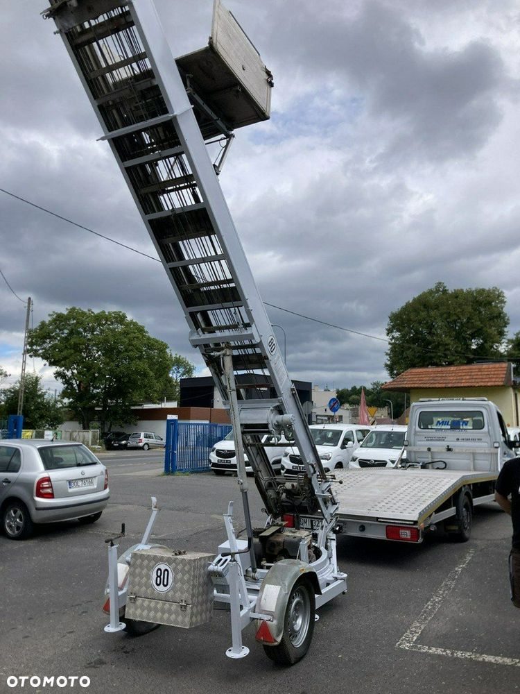 Inny Drabina dekarska winda budowlana zwyżka podnośnik koszowy HD20 Boecker - 5