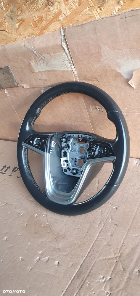 Kierownica multifunkcyjna multifunkcja skórzana skóra Opel Insignia A 13316547 - 4