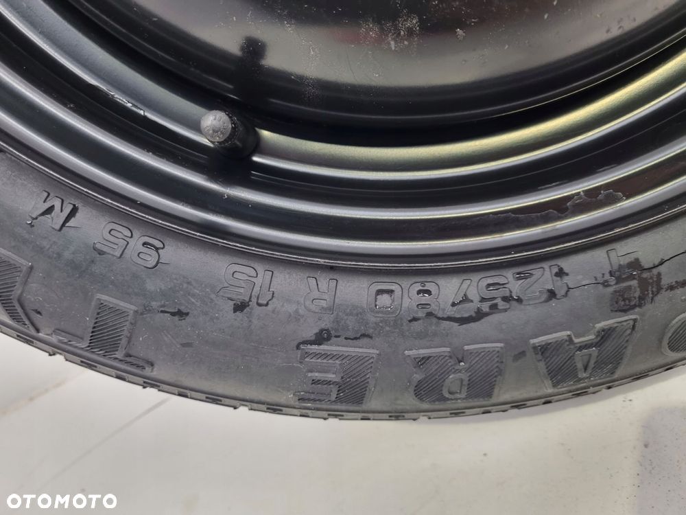 KOŁO DOJAZDOWE 125/80 R15 98AB-TA 2150828 4x108 Ford Focus mk1 zapas - 7