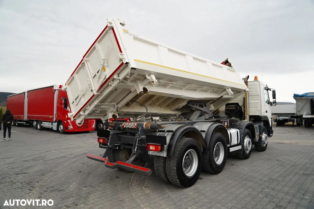 Volvo FMX 420 / 8X4 / BASCULATOR CU 2 LATE / HYDRODOLTA / HYDRODOLTAPA / BODRMATIC / MEILLER KIPPER / I-SHIFT / EURO 5 - 10
