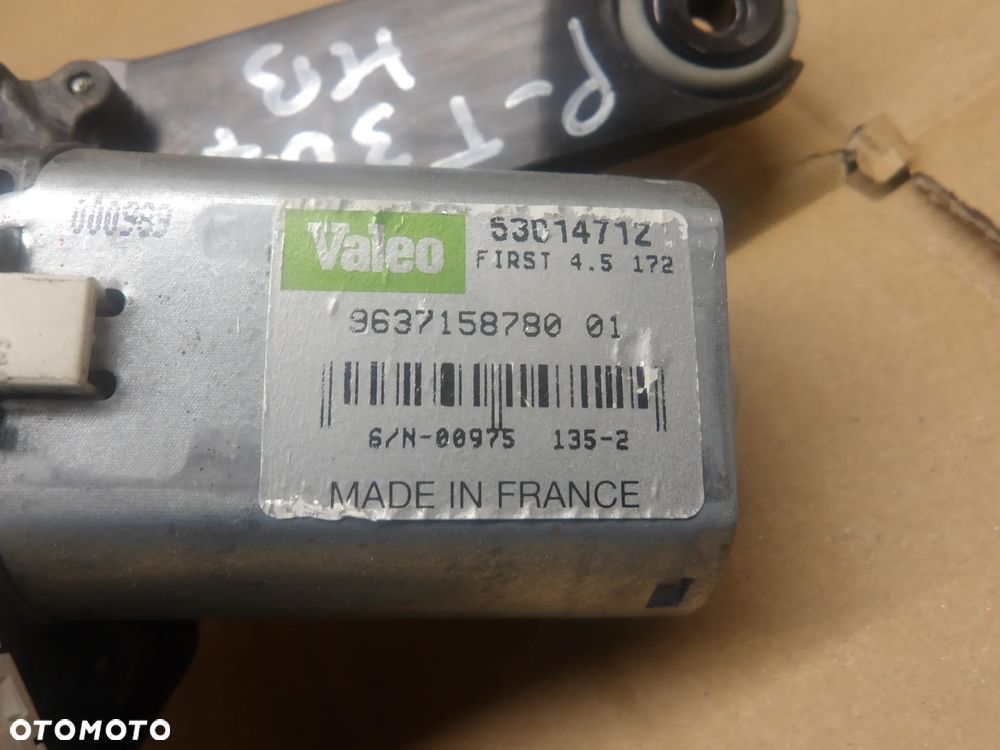 PEUGEOT 307 2.0B HB 5D SILNIK WYCIERACZKI TYŁ 963715878001 - 5