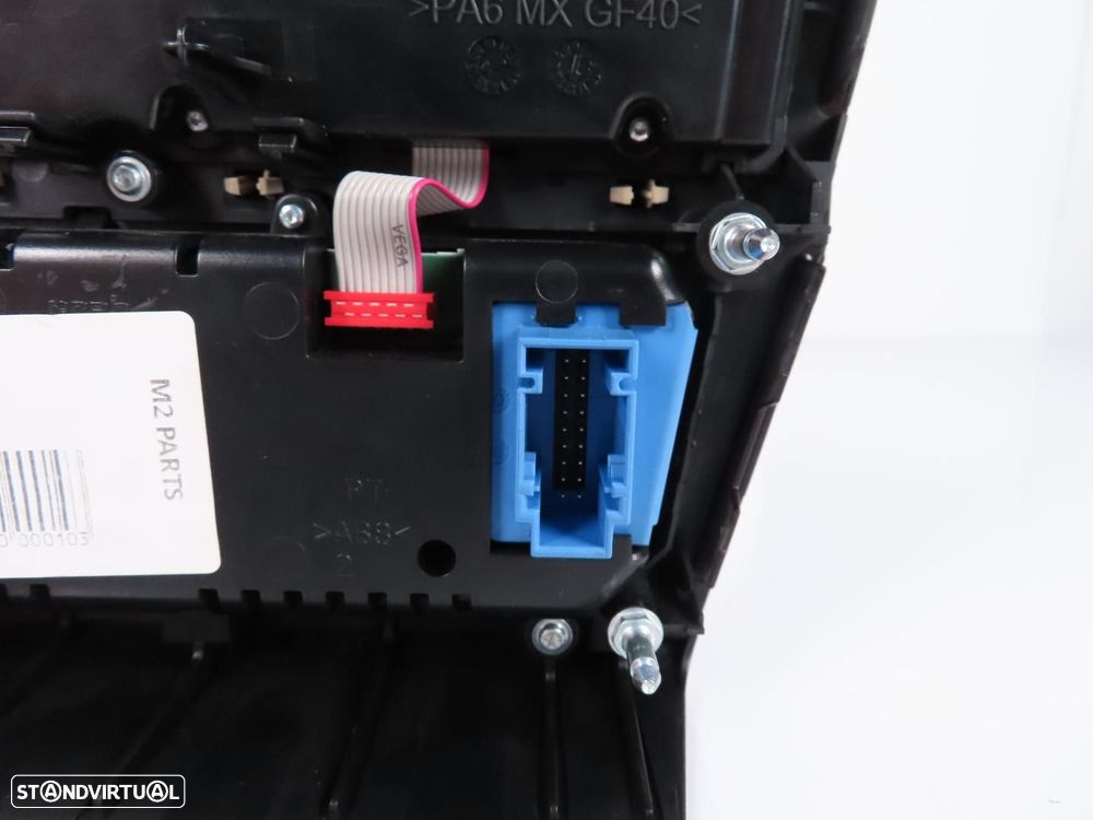 Painel do Rádio e Ar Condicionado Frontal Usado / Original BMW 5 (F10)/BMW 5 Tou... - 6