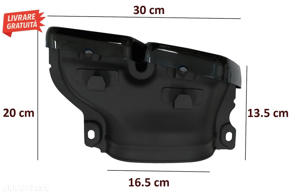 Ornamente tobe sistemul de evacuare Mercedes C-Class W205 S205 C205 A205 E-Class W- livrare gratuita - 7