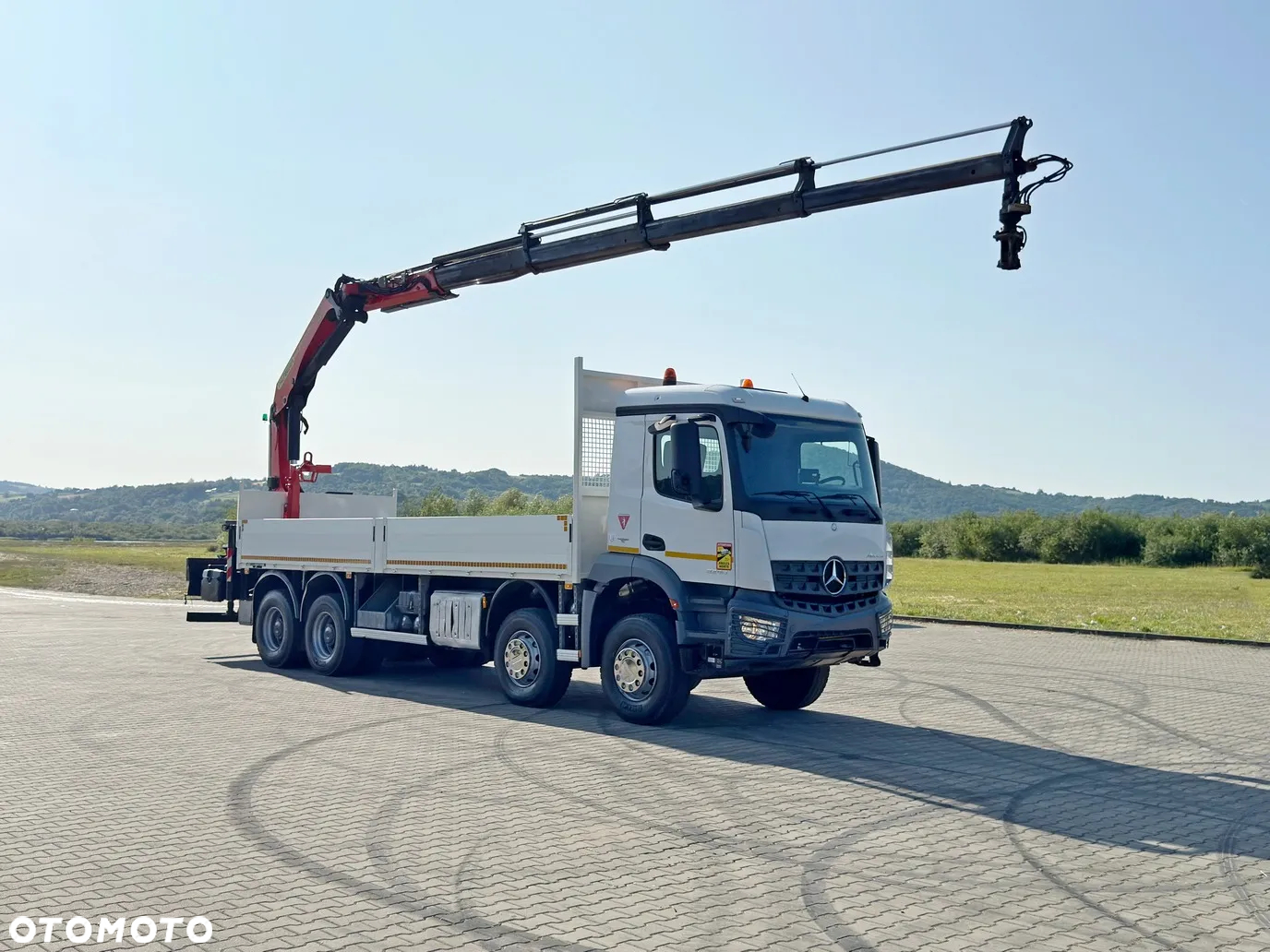Mercedes-Benz Actros 3240 * SKRZYNIA 7,20 m + PK 23001 - EH C + PILOT / 8x4 - 2