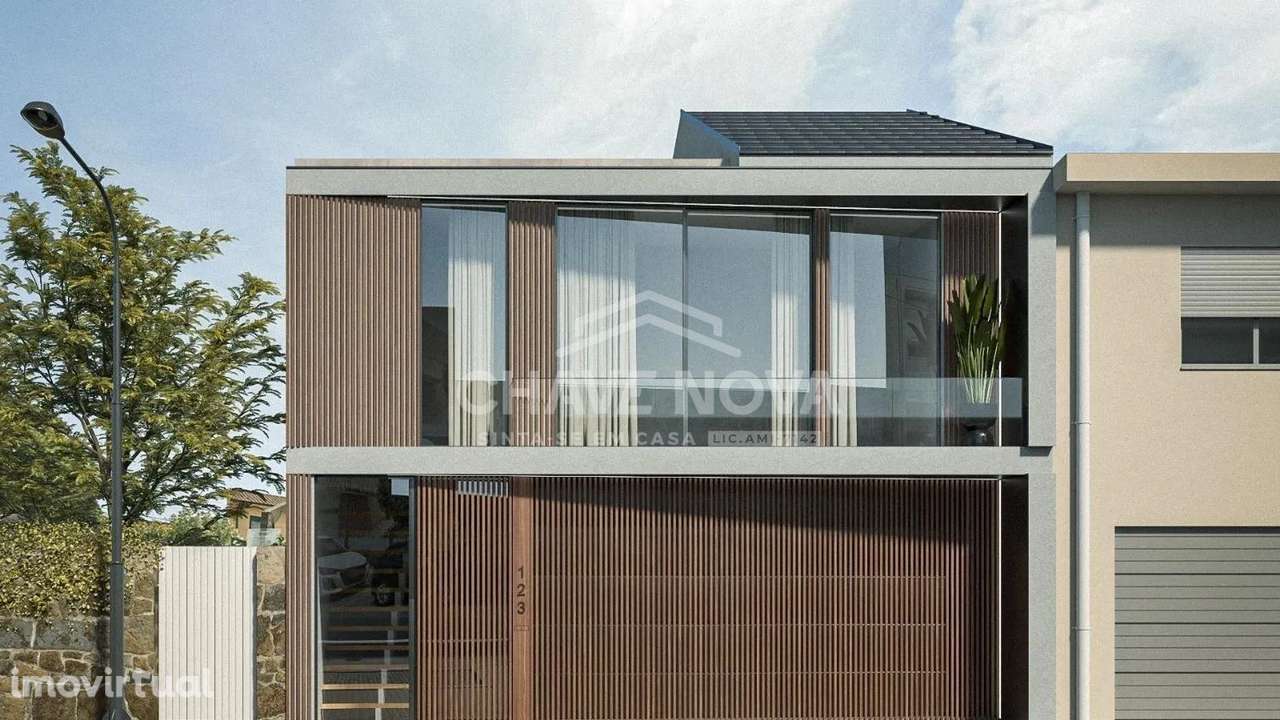 Moradia Geminada T3 em Construção na Madalena - Grande imagem: 2/8