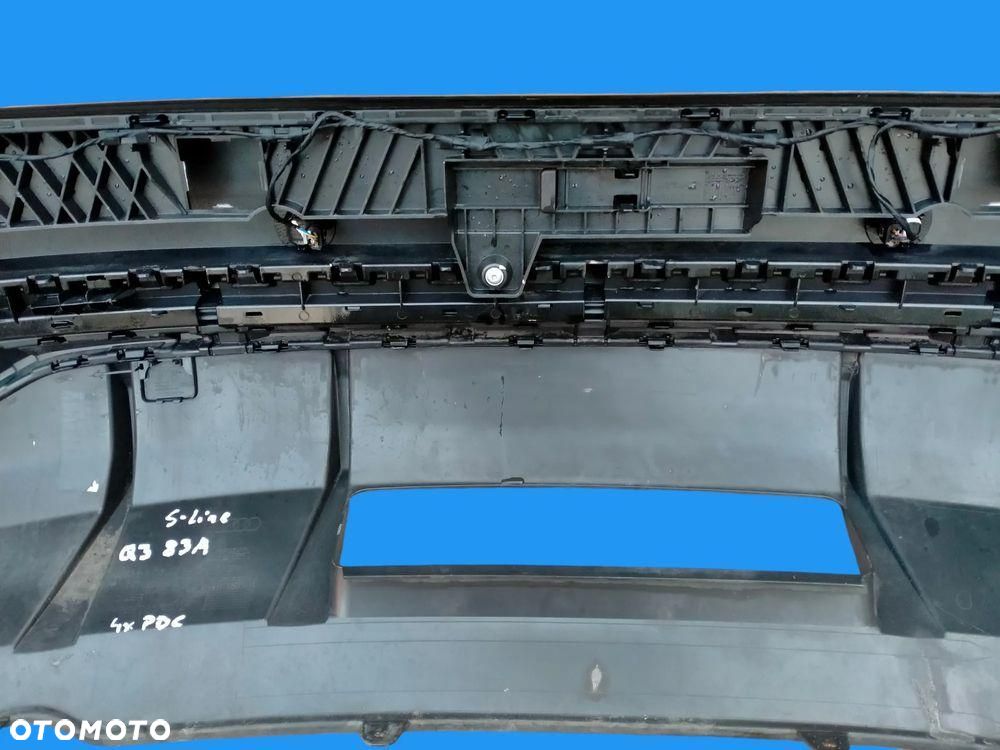 Audi Q3 83A S-LINE / Zderzak Tył Tylny / 4 PDC / Kompletny / ORYGINAŁ - 16