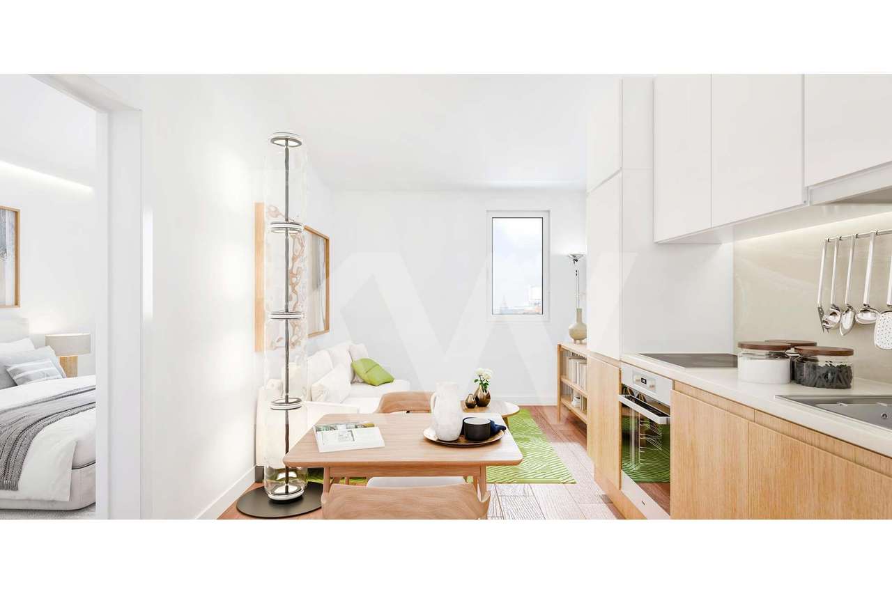 Apartamento T1+1 novo em plena zona histórica do Porto. - Grande imagem: 3/14