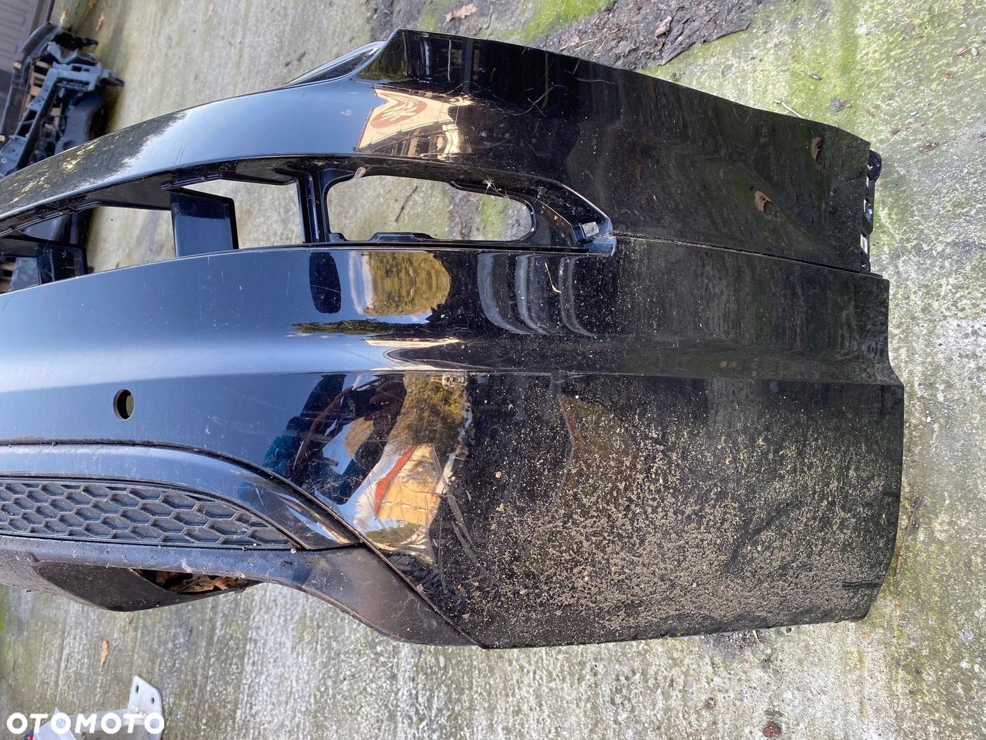 ZDERZAK TYŁ AUDI Q7 4M0 S LINE BLACK 4M0807511 - 4