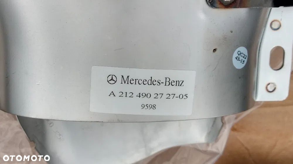 Końcówka wydechu lewa Mercedes A2124902727 GL GLS ML GLE 166 E-Klasa W212 GLE Coupé W292 - 3