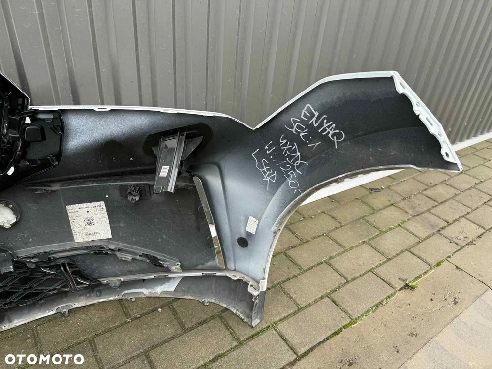 Skoda Enyaq Zderzak Przód przedni komplet Grill spryski 4xPDC LS9R 2020-25r - 7