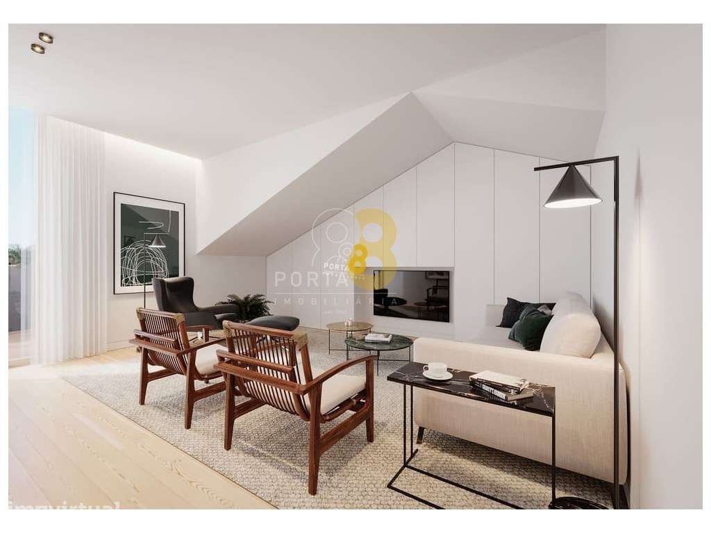 Apartamento T4 duplex com jardim exterior e garagem. - Grande imagem: 2/20