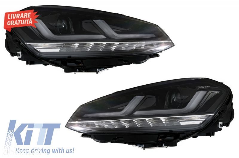 Faruri LEDriving Osram Full LED VW Golf 7 VII (2012-2017) Negru pentru Faruri Xeno- livrare gratuita - 3