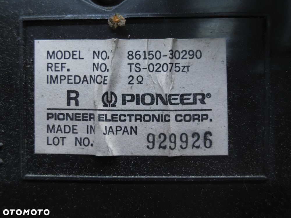 LEXUS GS300 GŁOŚNIK DRZWI PRAWY 86150-30290 - 2