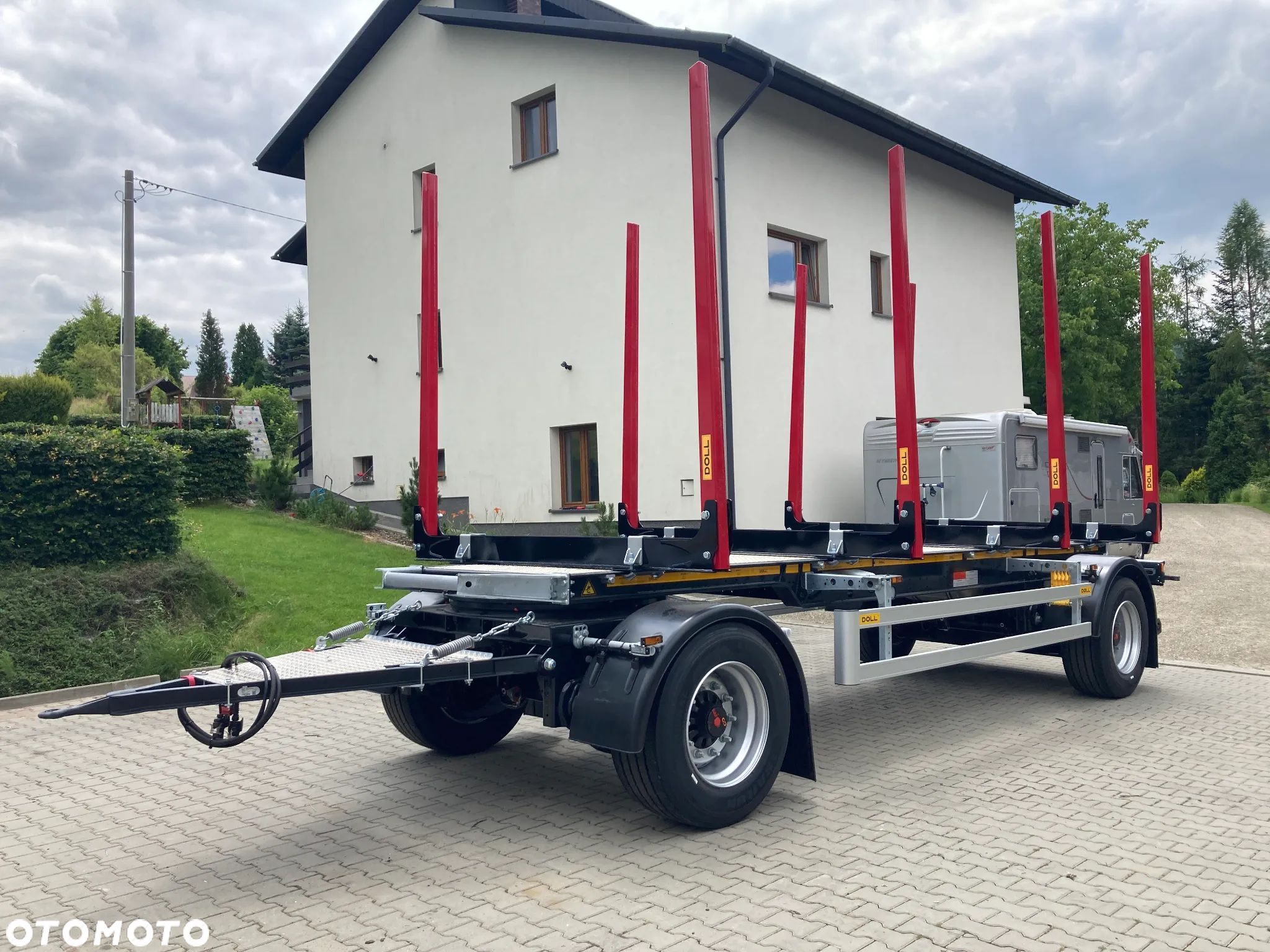 Doll Doll A2K-LE64 Nowa przyczepa 2 osiowa do transportu drewna - 1