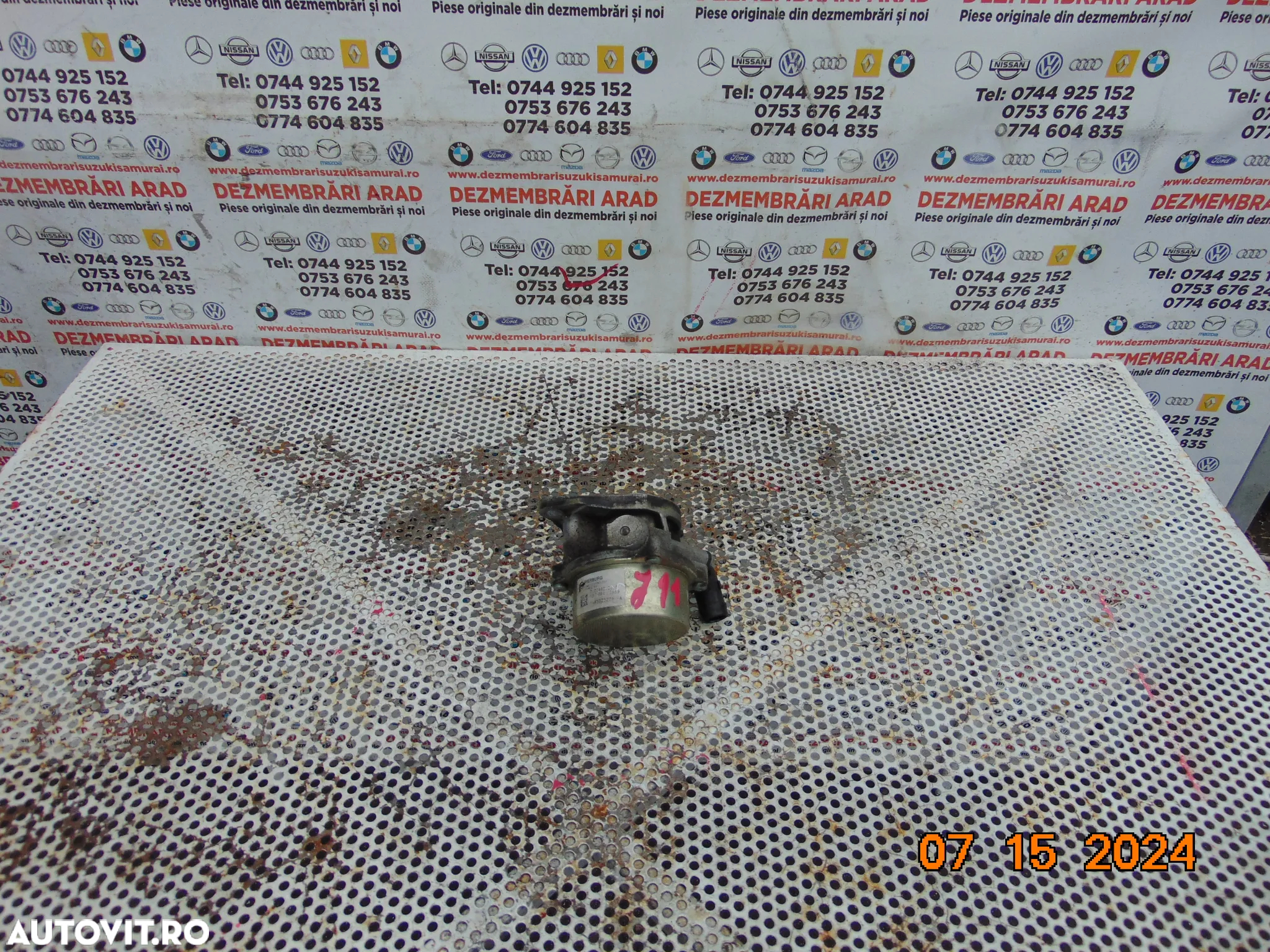 Pompa vacuum Nissan qashqai 1.5 euro 6 pompa tandem Dcia duster dokker renault megane 4 scenic 4 ka - 5