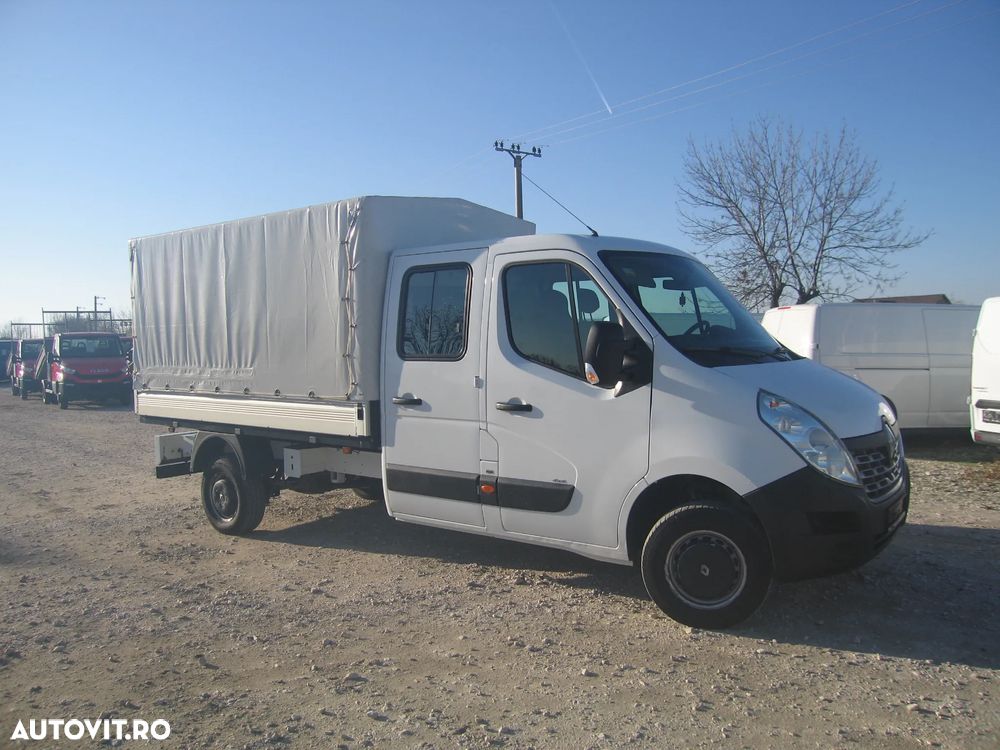 Renault MASTER 7 LOC. 4 x 4, PLATFORMA MIXTA, PRELATA  , AC. 2  BUC  IDENTICE . - 27