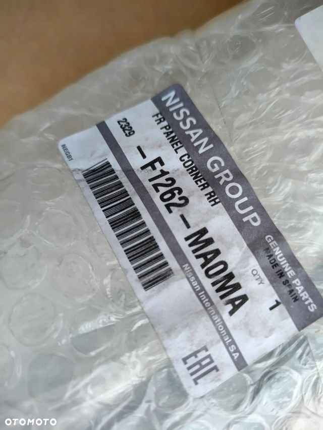 NISSAN Cabstar Maxity LISTWA OSŁONA PRAWA PRZEDNIA PRAWY PRZÓD BŁOTNIK ORYG - 4