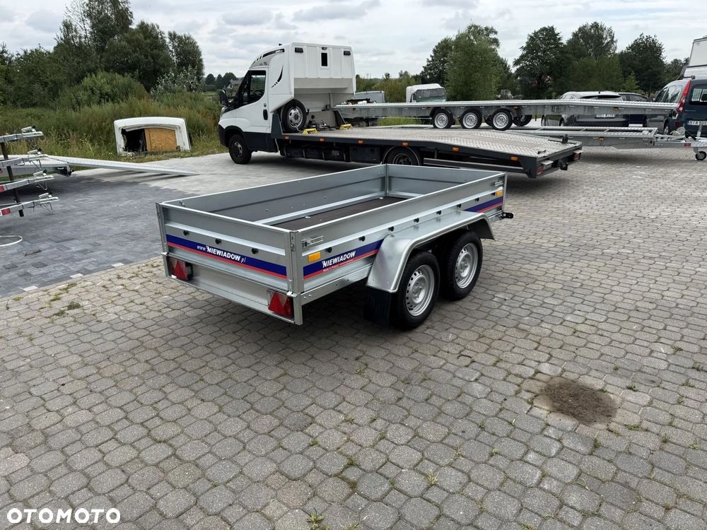 Niewiadów 263x132cm nowa przyczepka dwuosiowa 750kg BEG7527T FV 23% - 12