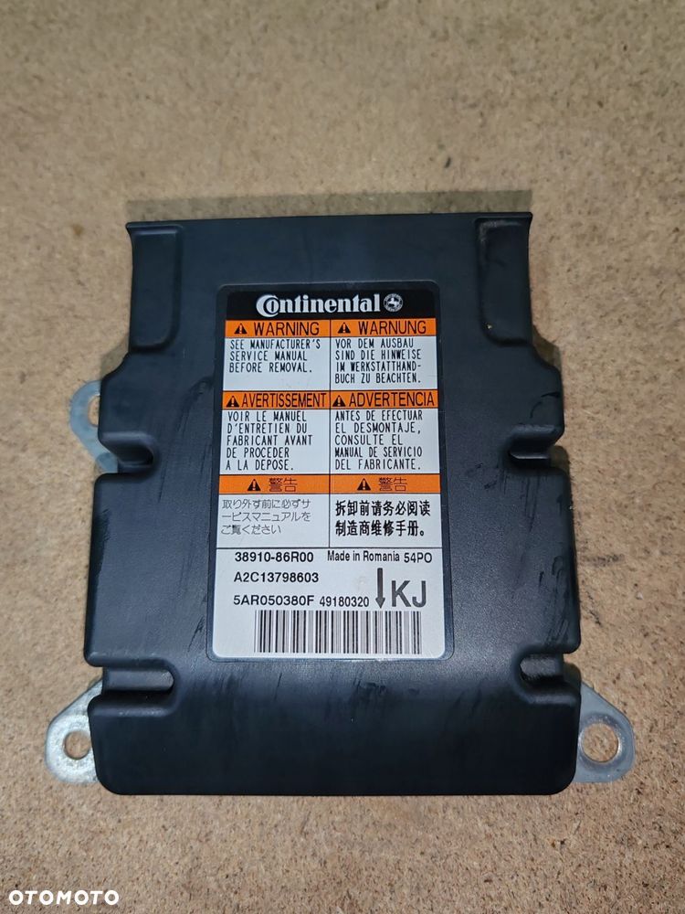 moduł sensor poduszek powietrznych 38910-86r00 suzuki vitara iii 15-> - 1