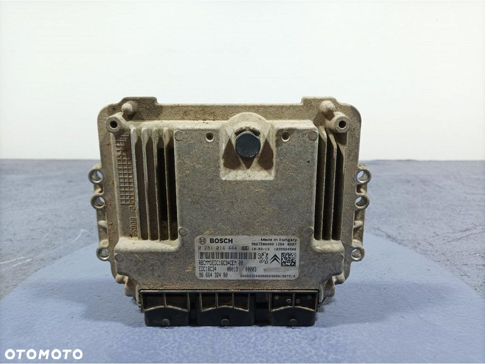 PEUGEOT BIPPER 1.4 HDI 68 KM 8HS KOMPUTER STEROWNIK SILNIKA 9666432480 - 1