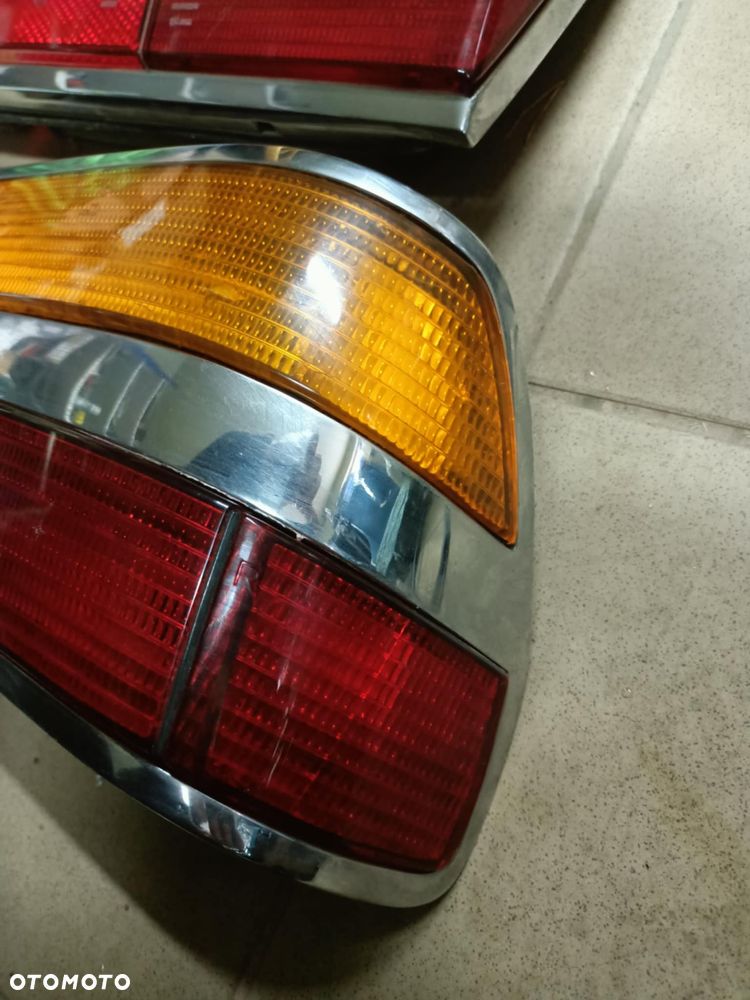 Lampa tył tylna chrom lampy BMW E28 seria 5 lewa prawa rarytas Hella - 4