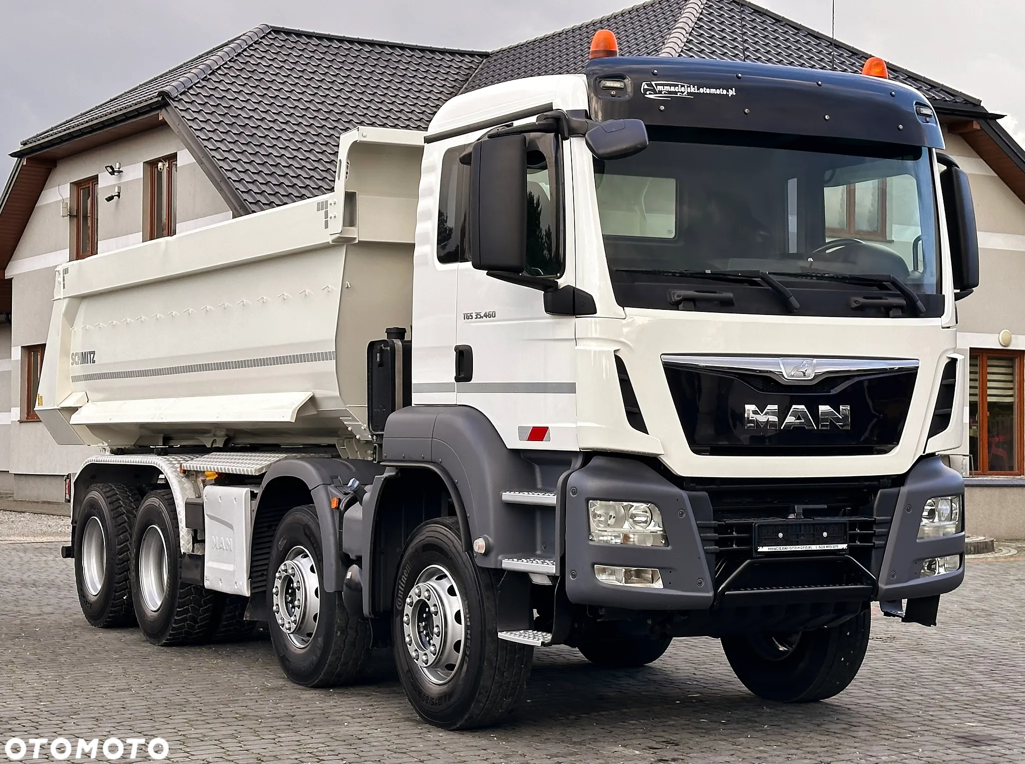 MAN TGS 35.460 8x4 WYWROTKA SCHMITZ MULDA - 18