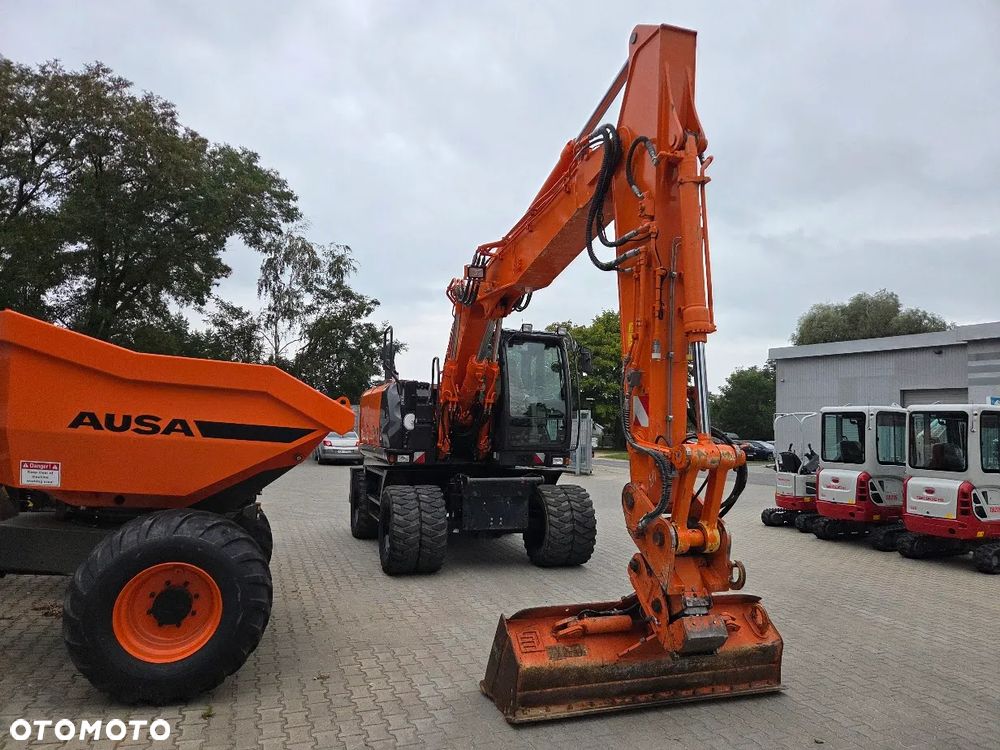 Hitachi Koparka Kołowa HITACHI ZX170W -5B Szybkozłącze Hydrauliczne + 3 łyżki - 7