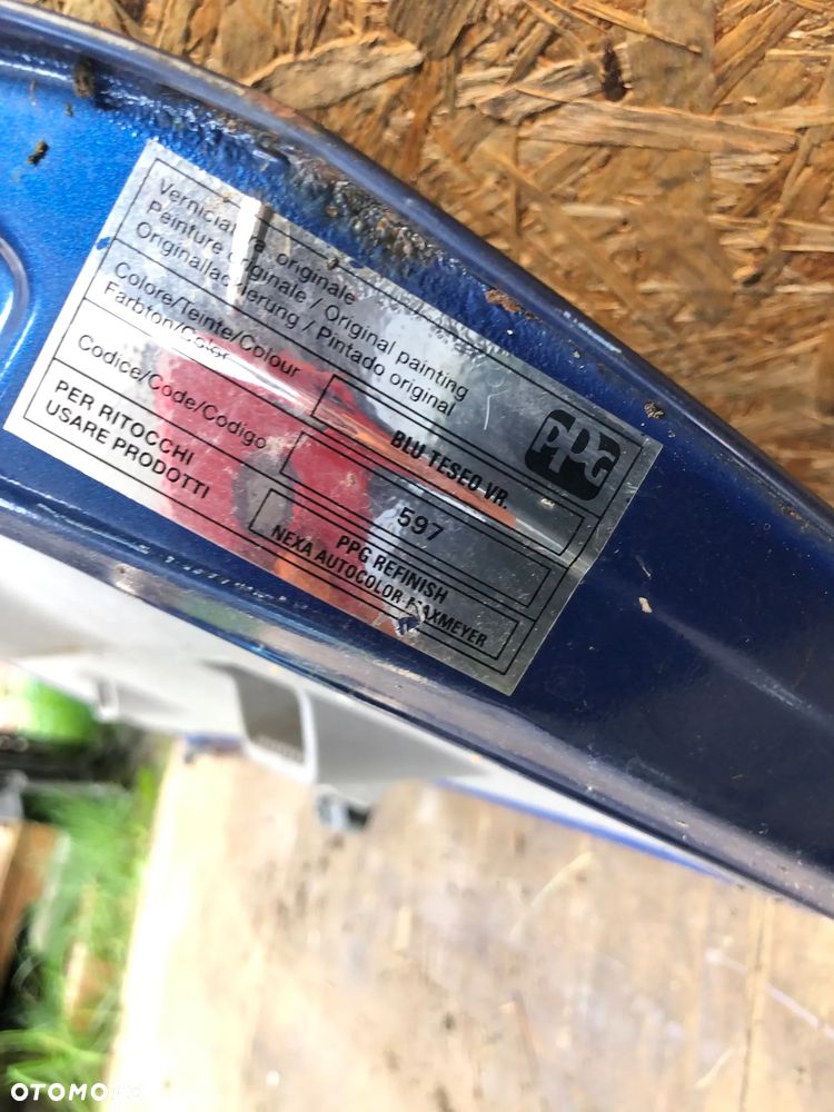 A177 . Klapa Tył Tylna Bagażnika Szyba fiat Panda II Van Lakier: 597 (2003–2012) - Wysyłka - 9