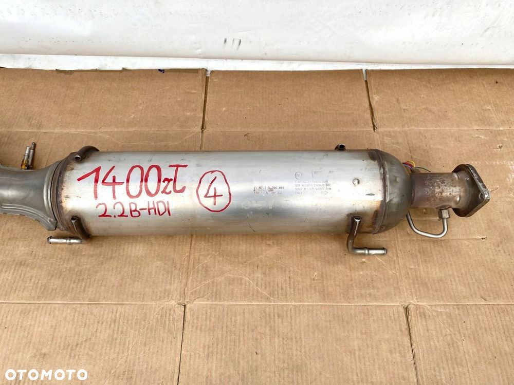 BOXER JUMPER 2.2 B-HDI 18-FILTR CZĄSTEK STAŁYCH DPF FAP EURO 6 KOMPLETNY - 2